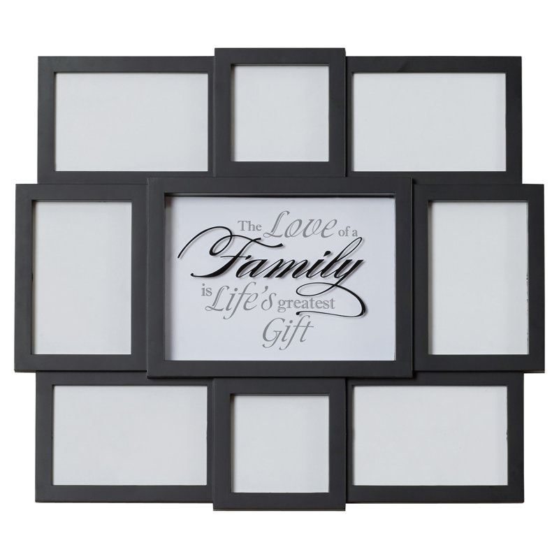 family collage frames How To Design And Lay Out A Small Living Room